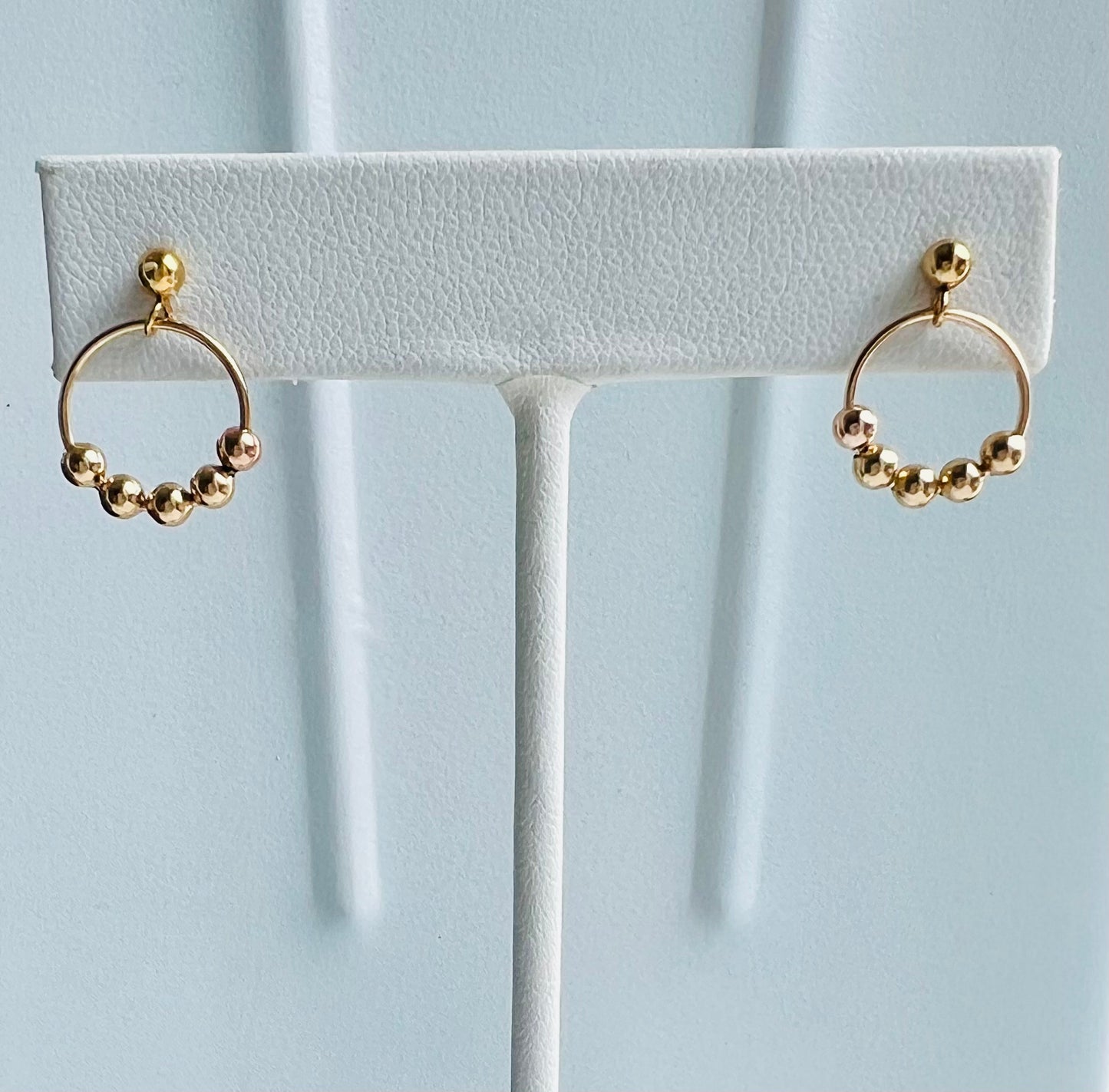 Everyday Beaded Hoop