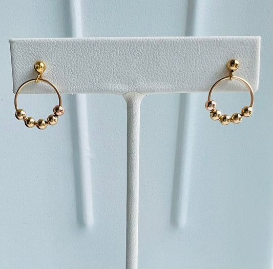 Everyday Beaded Hoop