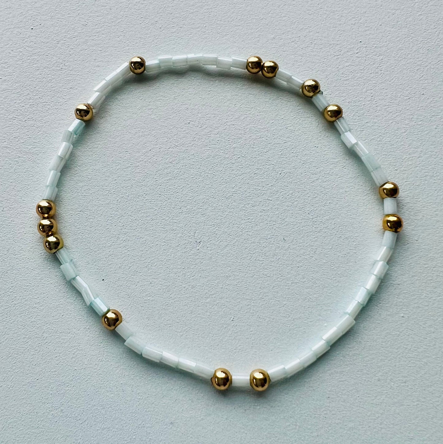 Aqua Meets Gold Stretch Set