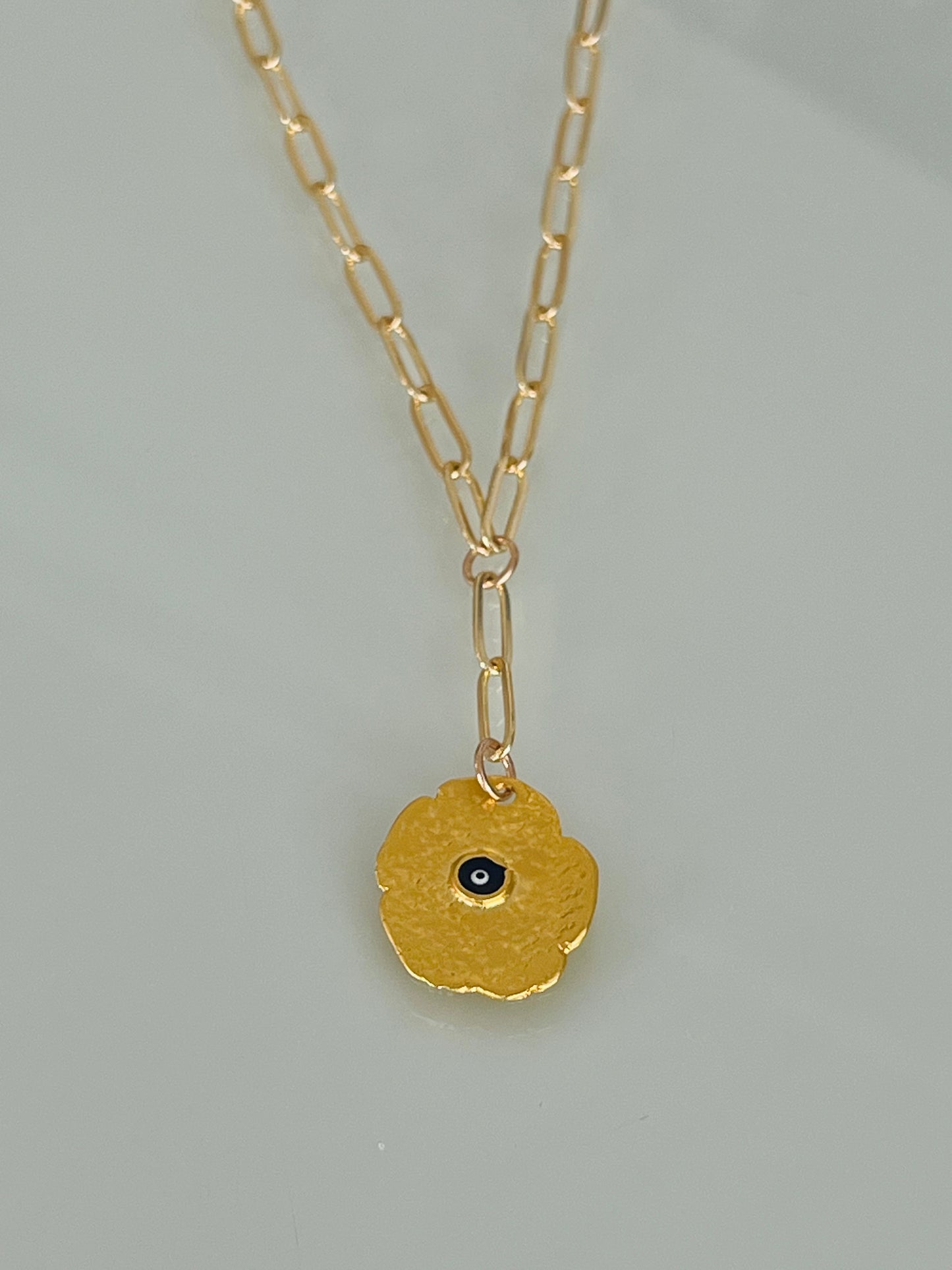 Evil Eye Y Necklace