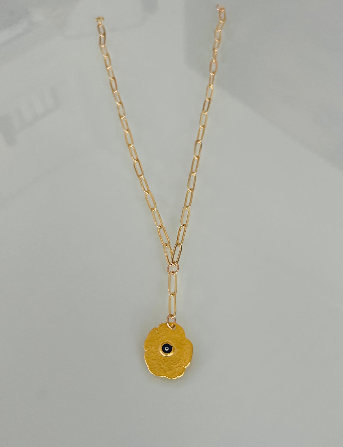 Evil Eye Y Necklace