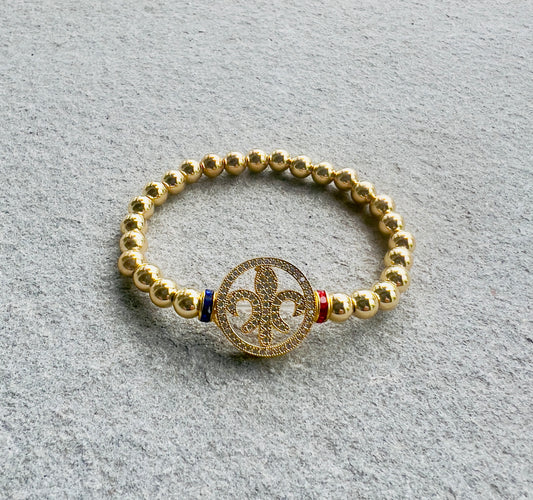 HGP Stretch Bracelet  in Gold Fill